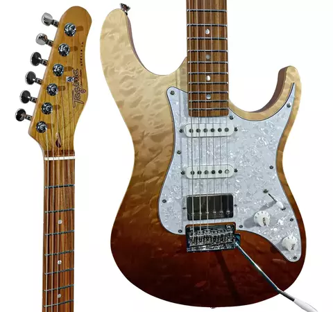 Guitarra Tagima Stella DW TBWF Transparent Brown Fade