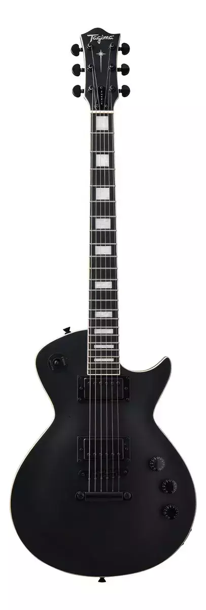 Guitarra Tagima Les Paul Almach Bks Black Satin