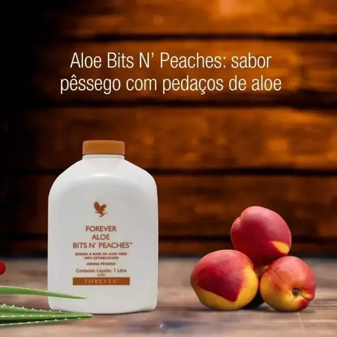 Suco Aloe Bits N' Peaches
