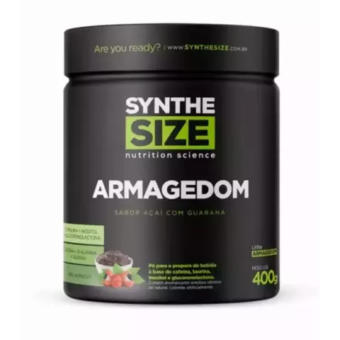 PRÉ-TREINO ARMAGEDOM 400G