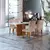 Conjunto de Mesa Berlim 120cm com 4 Cadeiras Athenas Rufato - comprar online