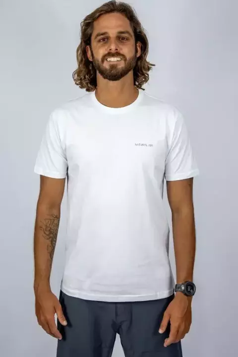 Camiseta Natural Art NA Flower Branca - comprar online