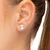 Brinco Masculino Feminino Ponto de Luz Zircônia 10mm em Prata 925 Legítima - comprar online