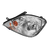 Farol Ford Fiesta 2003 2004 2005 2006 2007 Lado Direito Ambar na internet