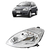 Farol Ford Ka 2008 2009 2010 2011 2012 2013 Cromado Lado Esquerdo - comprar online