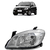 Farol GM Celta Prisma 2006 2007 2008 2009 2010 2011 Cromado Lado Esquerdo