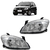Farol GM Celta Prisma 2006 2007 2008 2009 2010 2011 Cromado Par