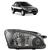Farol Corsa Classic 2011 2012 2013 2014 2015 2016 Mascara Negra Lado Direito - comprar online