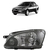 Farol Corsa Classic 2011 2012 2013 2014 2015 2016 Mascara Negra Lado Esquerdo - comprar online