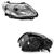 Farol VW Gol Voyage Saveiro GV 2009 2010 2011 2012 Cromado simples Lado Direito - comprar online