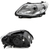 Farol VW Gol Voyage Saveiro GV 2009 2010 2011 2012 Cromado Simples Lado Esquerdo - comprar online