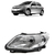 Farol VW Gol Voyage Saveiro GV 2009 2010 2011 2012 Cromado Simples Lado Esquerdo