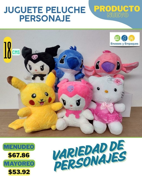 PELUCHE PERSONAJES