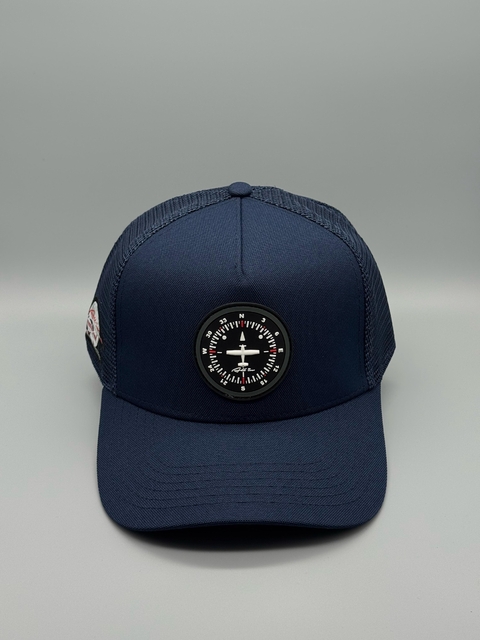 ALL IN - COMPASS NAVY TRUCKERCAP - comprar en línea