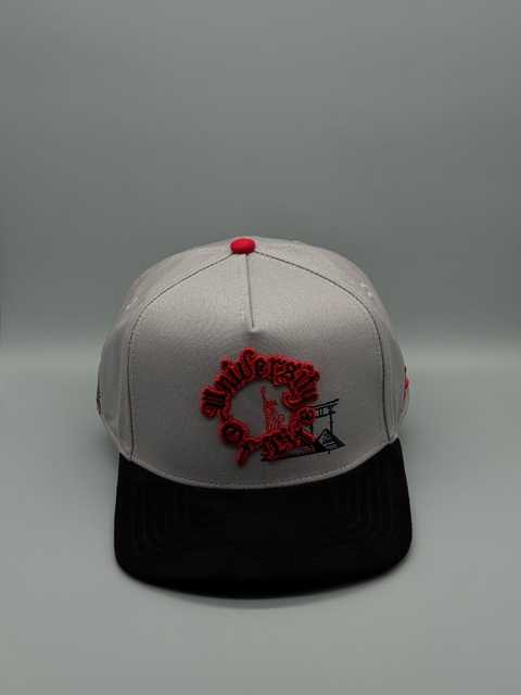 JC HATS - UNIVERSITY OF LIFE GRAY/BLACK - comprar en línea