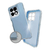 Funda Glass Honor X8a Carcasa Case Con Mica Para Celular Azul
