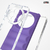 Funda Puff Poco C75 / Redmi 14c 4g Carcasa Antishock Y Mica Lila - FundasMayoreoMX