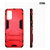Funda Iron Para Samsung Galaxy S11 Lite / S20 Case Con Mica Rojo - FundasMayoreoMX