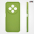 Funda Bright Poco C75 / Redmi14c 4g Silicon Grueso Con Mica Verde Claro - FundasMayoreoMX