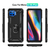 Funda Cronox Para Moto G 5g Plus Carcasa Antishock Con Mica Negro - comprar en línea