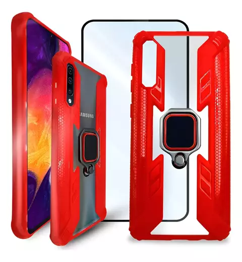 Funda Predator Samsung Galaxy A50 Con Mi Rojo - comprar en línea