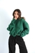BUZO BOXY VERDE MUJER - comprar online