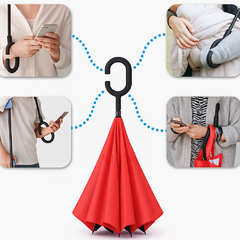 Paraguas Invertido Reforzado | Chau a empaparte - tienda online