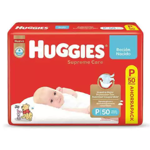 Huggies Supreme Care / Natural Care P x 50 Unid.
