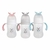 Mamadera Boca Ancha Dispita Reno con Asas x250ml