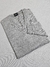 13006 - Sweater liso - cuello V - gris melange claro - comprar online