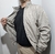 11012 - Campera de microfibra con piel y cuello mao - tostado - comprar online
