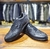 27006 - Zapatillas de cuero - Negras - Burano 01 - comprar online