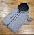 03003 - Campera lisa algodón con frisa - Gris - comprar online