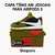 Capa Tênis Antiderrapante Air Jordan para AirPods 3 – Silicone Verde Musgo