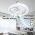 Ventilador Luminária de Teto LED 30W | Iluminação Ajustável, Baixo Ruído e Controle Remoto na internet