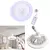 Ventilador Luminária de Teto LED 30W | Iluminação Ajustável, Baixo Ruído e Controle Remoto