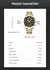 Curren Quartz Chrono Sport Watch para Homens – Estilo e Precisão no Seu Pulso! na internet