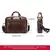 Maleta Portátil de Couro Genuíno Masculina - HUMERPAUL - comprar online