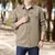 Camisolas de Manga Longa Retrô Masculina – Estilo e Conforto para Todas as Ocasiões Casuais - loja online