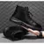 Botas de Motocicleta Cano Alto Masculinas - Estilo, Segurança e Durabilidade em Couro Preto - loja online