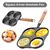 Frigideira de Omelete com 4 Furos e Revestimento de Granito na internet