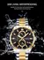Curren Quartz Chrono Sport Watch para Homens – Estilo e Precisão no Seu Pulso! - loja online