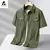 Camisa manga curta masculina, 100 algodão, refrescante, confortável, Camisa Masculina Manga Curta 100% Algodão – Leve, Confortável e Refrescante - loja online