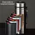 Garrafa Térmica Inox 500ml/1L com Display de Temperatura LED – Alta Qualidade e Estilo - loja online