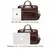 Maleta Portátil de Couro Genuíno Masculina - HUMERPAUL - Shopolis