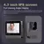 Campainha Vídeo Câmera FGHGF 2.4G Wireless com Visão Noturna e Alarme de Detecção Veja - Quem Chega em Tempo Real | Shopolis
