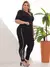 Calça Legging Feminina Plus Size Levanta Bumbum na internet
