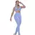 Conjunto Fitness Básico Azul Claro na internet