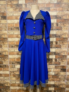 Vestido plato Cuello Blusa - comprar en línea