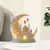 Eid decoração de mesa ornamento lua castelo eid 2d plana acrílico decoraçõe - comprar online